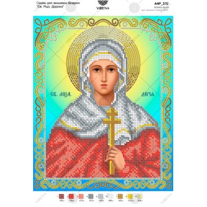 Схема для вишивки бісером "Св. Мца. Дарина" (А4Р-372)