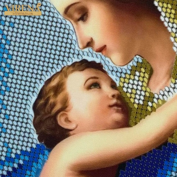 Схема для вишивки бісером "Ісус і Марія" (А4Р-541)