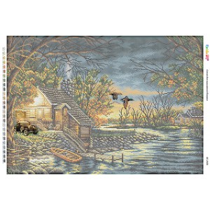 БС-2105 Затишна місцина. Схема для вишивки бісером