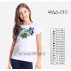 Футболка дитяча для вишивки ФДД-010. Заготовка під вишивку