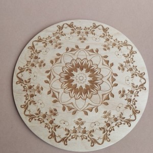 Кришка кругла дерев'яна (060410)