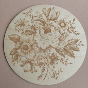 Кришка кругла дерев'яна (060409)