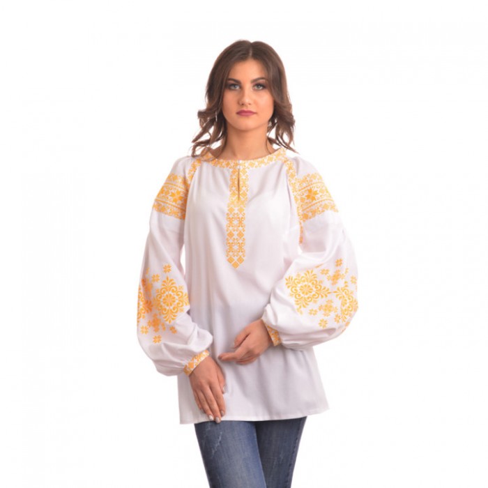 Заготовка жіночої блузки БОХО "Оберіг" (ЖЕ019хБнннн_101_145)