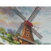 К-167 Голландські вітряки. Мережка. Набір для вишивки хрестиком на Aida 16