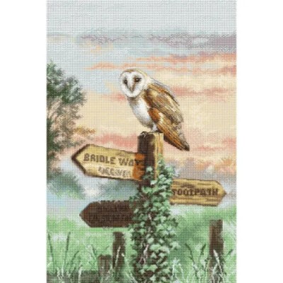 L8031 Сипуха. Letistitch. Набір для вишивки хрестиком