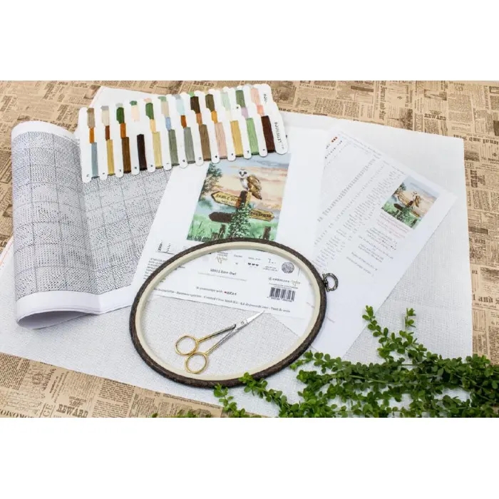 L8031 Сипуха. Letistitch. Набір для вишивки хрестиком