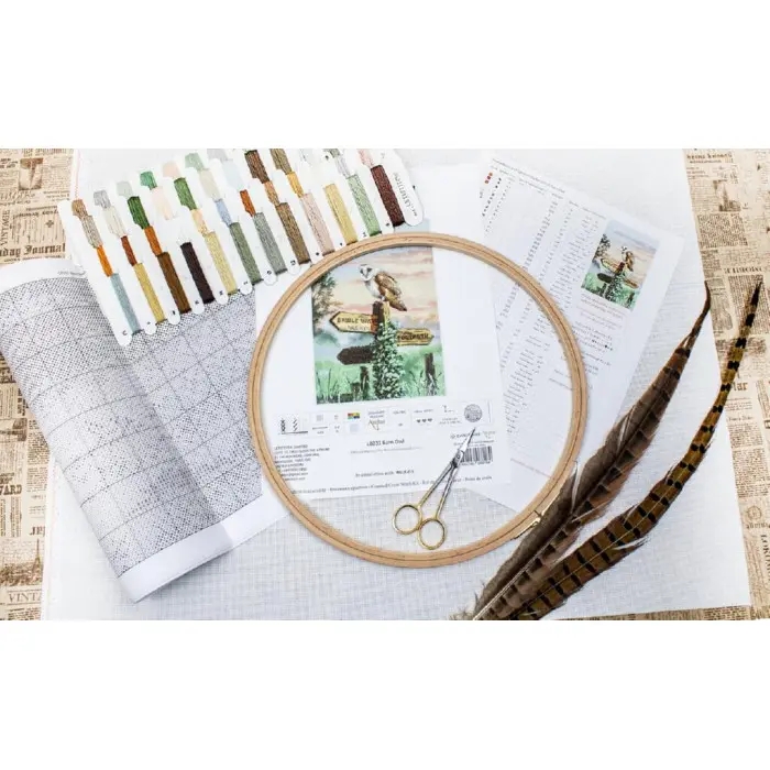 L8031 Сипуха. Letistitch. Набір для вишивки хрестиком