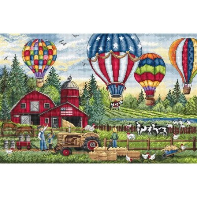 L8048 Вгору і геть. Letistitch. Набір для вишивки хрестиком