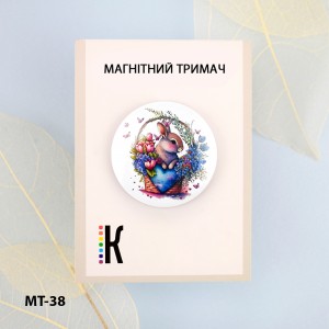 Магнітний тримач для голок та схем МТ-38 "Зайченя у кошику"