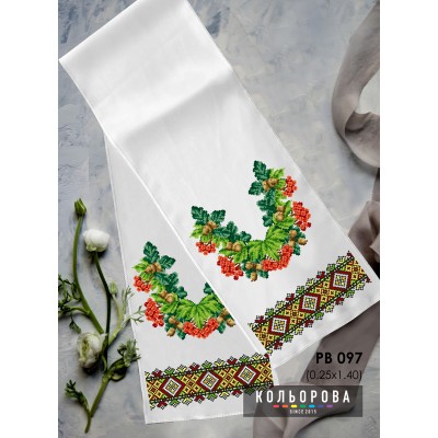 Рушник весільний (на ікону) РВ-097. Для вишивки бісером або нитками