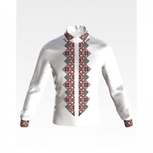 Заготовка чоловічої вишиванки "Зоряна ніч" для вишивки бісером (СЧ073кБнннн)