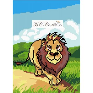 ТВ-06 Лев. Схема для вишивки бісером