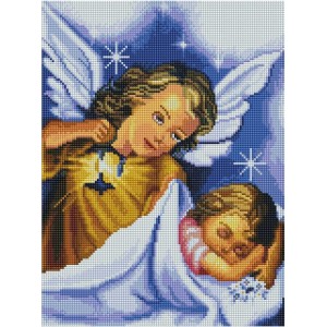 Набір алмазної вишивки ColorArt 30х40 "Ангел охоронець" ST420