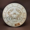Органайзер для бісеру з дерев'яною кришкою на 32 клітинки знаки зодіаку. Рак (060239)