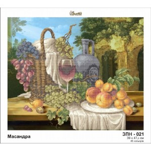 Схема картини Золота Підкова ЗПН-021 "Масандра" для вишивання бісером на шовку