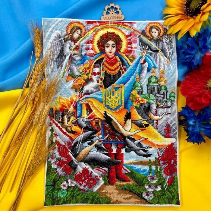 Набір для вишивки хрестиком VC-040 для вишивки нитками (VC 040)