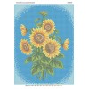 БС-3005 Букет соняшників. Схема для вишивки бісером