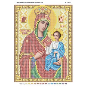 БСР-3025 БМ Іверська. Схема для вишивки бісером