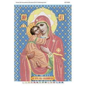 БСР-3040 БМ Володимирська. Схема для вишивки бісером