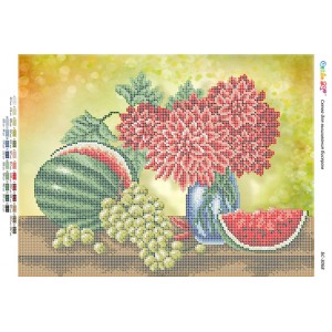 БС-3068 Натюрморт. Схема для вишивки бісером