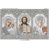 БСР-3150 Триптих (срібло). Схема для вишивки бісером