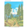 БС-3180 Пейзаж. Схема для вишивки бісером