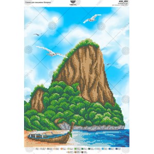 Схема для вишивки бісером "Морський пейзаж" (А3Н-453)
