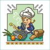 ВК-08 Весела кухня. Схема для вишивки бісером