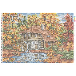 БС-2103 Млин (частк. вишивка). Схема для вишивки бісером