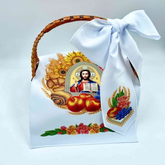 Рушник Спасівський великий на кошик РКВ-094 (РКВ-094)