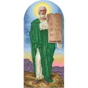 СПМ-ІЗ  Пророк Моісей (ростовий). Схема для вишивки бісером