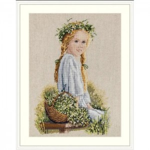 К-142В Ромашки. Мережка. Набір для вишивки хрестиком на рівномірці