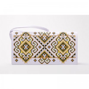 Заготовка клатча "Кучерява безмежність" для вишивки бісером (КЛ033кБ1301)