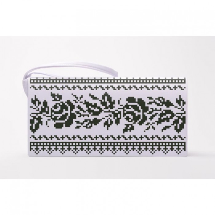 Заготовка клатча "Сокальська троянда" для вишивки бісером (КЛ157кБ1301)