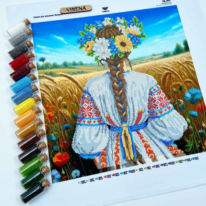 Схема для вишивки бісером Квадрат (КВ-209)
