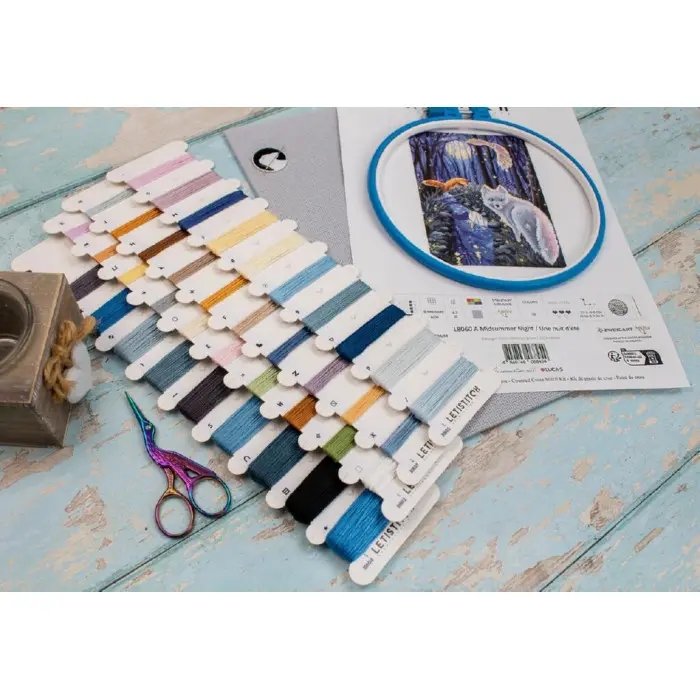 L8060 Літня ніч. Letistitch. Набір для вишивки хрестиком