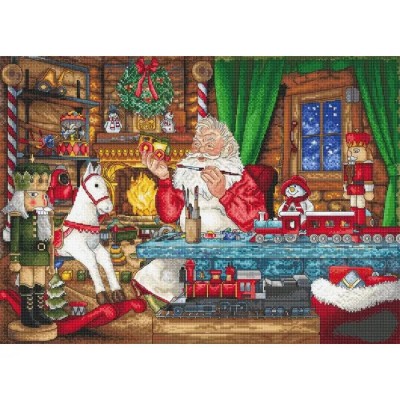 L8074 Готуємося до Різдва. Letistitch. Набір для вишивки хрестиком