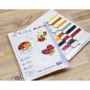 M01 Моя перша вишивка. Luca-S. Набір для вишивки хрестиком