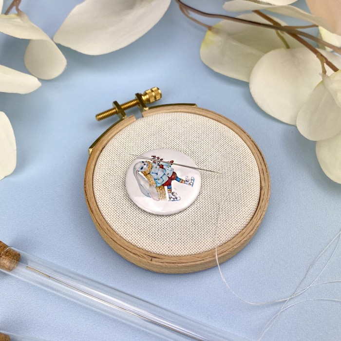 Магнітний тримач для голок та схем МТ-24 "Зайченя на ковзанах"