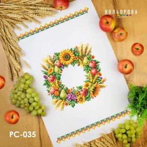 Спасівський рушник РС-035. Для вишивки бісером або нитками