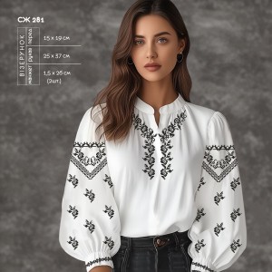 Сорочка жіноча СЖ-281. Заготовка під вишивку