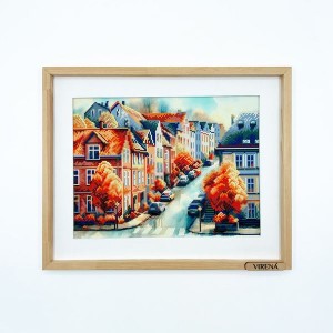 Схема для вишивки "Осіннє місто" А3Н-558 (А3Н-558)