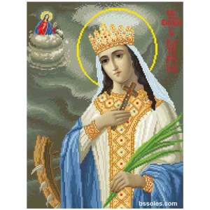 СМК Свята мучениця Катерина. Схема для вишивки бісером