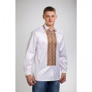 Заготовка чоловічої вишиванки "Прикарпаття" для вишивки бісером (СЧ011кБнннн)