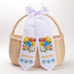 Схема Великодній бант для вишивки бісером і нитками на тканині (ТР-833)