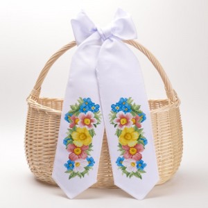 Схема Великодній бант для вишивки бісером і нитками на тканині (ТР-834)