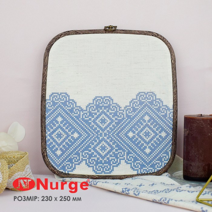 П'яльця Nurge 230-13 (230х250 мм.) темне дерево