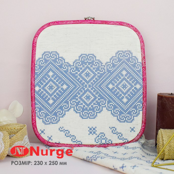 П'яльця Nurge 230-13 (230х250 мм.) рожеві