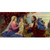 Алмазна мозаїка 40х70 Ікона "Свята сім'я" SS800