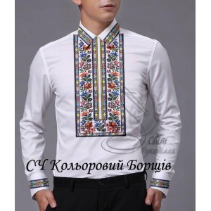 СЧ "Кольоровий Борщів" (СвР) Заготовка чоловічої сорочки для вишивки